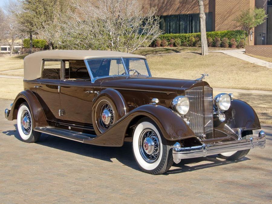 Packard Twelve Convertible Sedan by Dietrich '1934